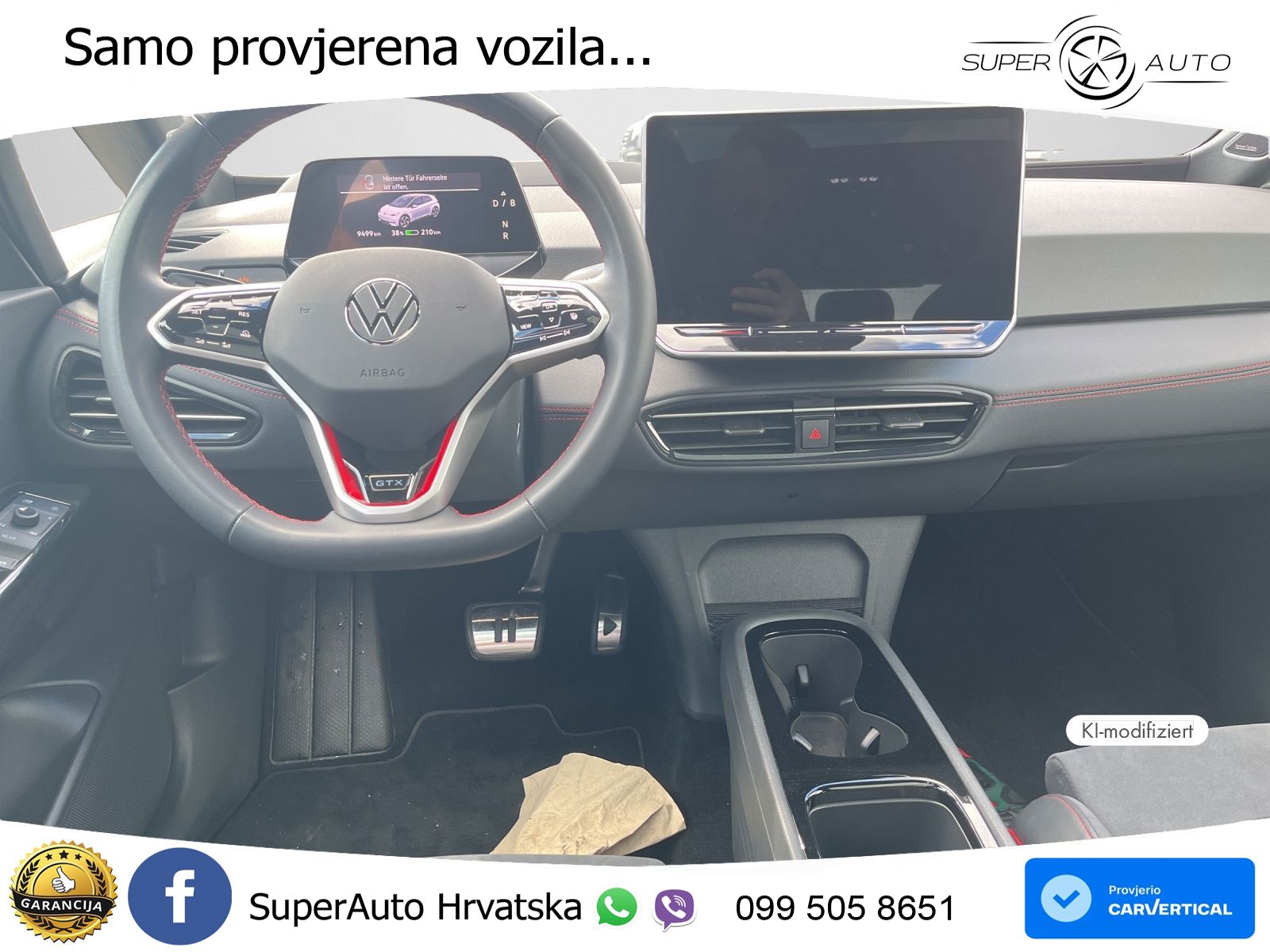 Volkswagen ID.3 GTX Performance 84 kWh (326 KS) LED+GR SJED+ACC