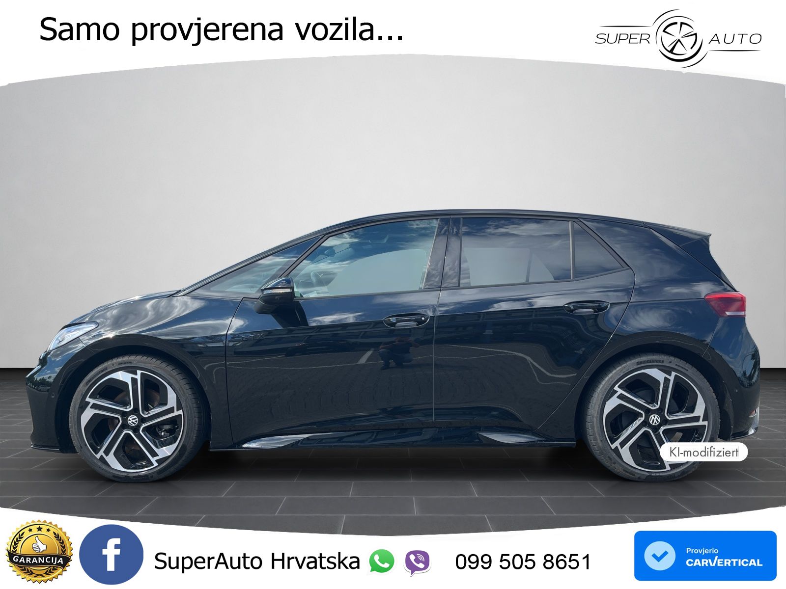 Volkswagen ID.3 GTX Performance 84 kWh (326 KS) LED+GR SJED+ACC
