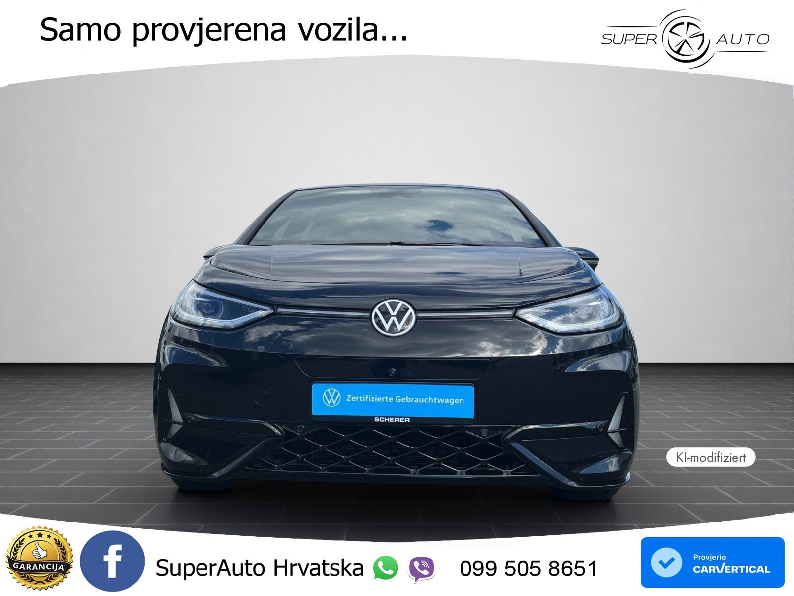 Volkswagen ID.3 GTX Performance 84 kWh (326 KS) LED+GR SJED+ACC