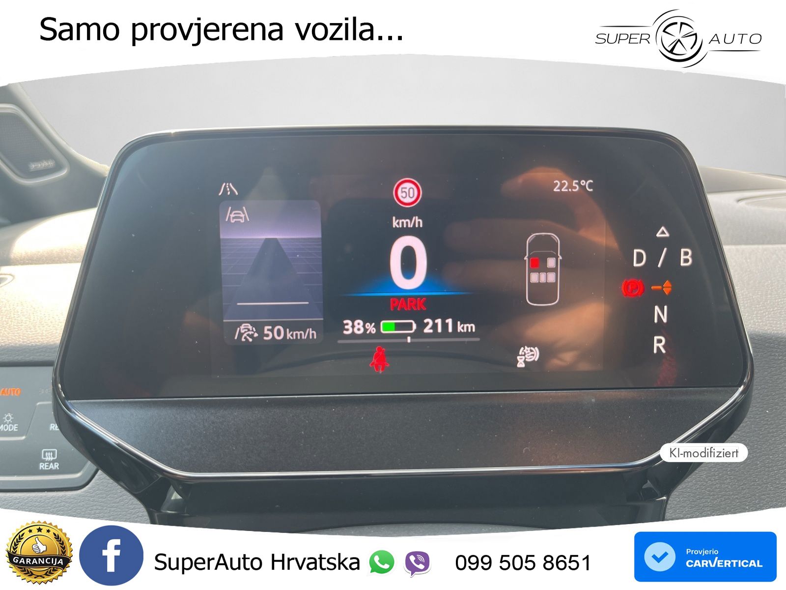 Volkswagen ID.3 GTX Performance 84 kWh (326 KS) LED+GR SJED+ACC
