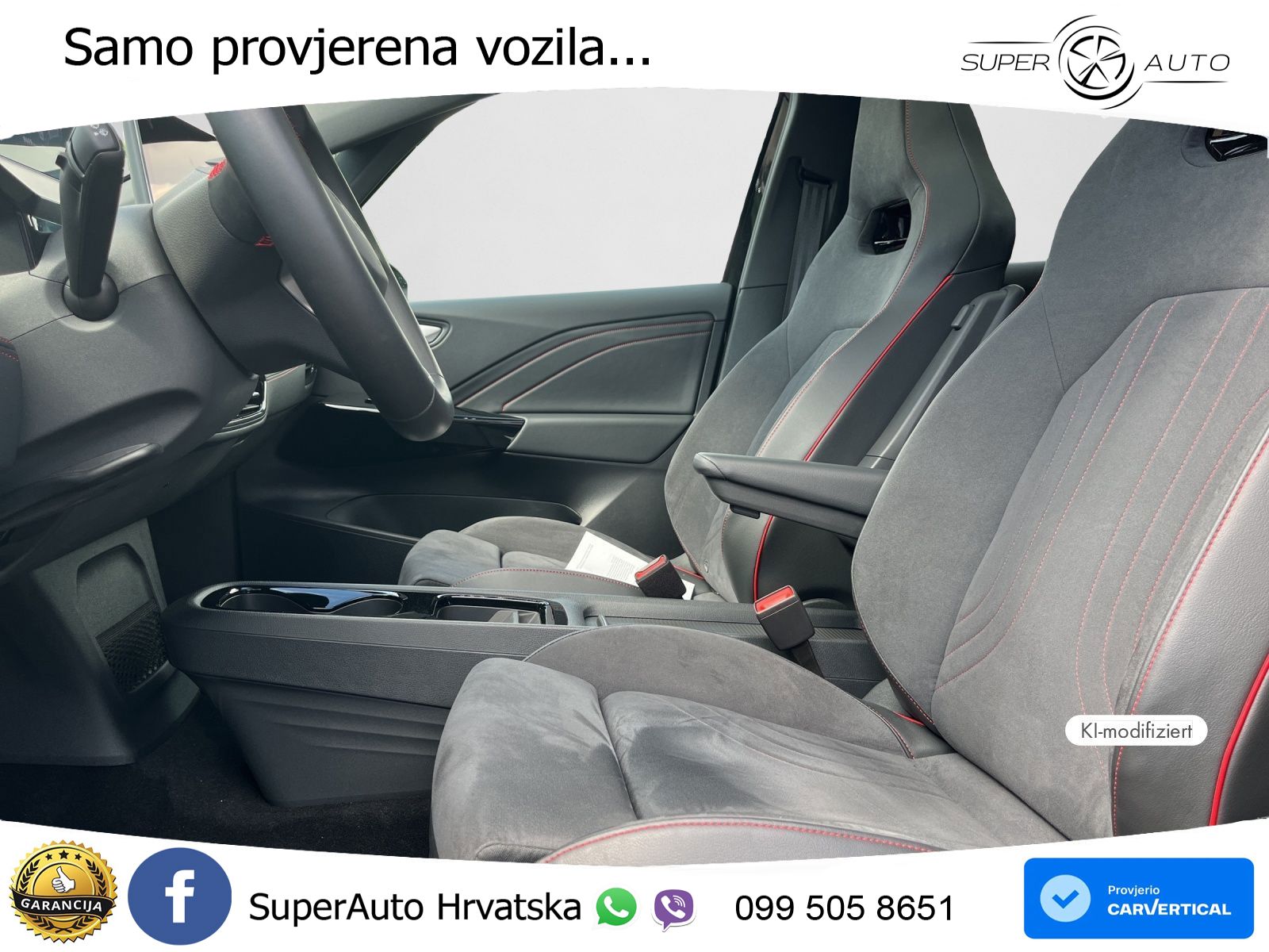 Volkswagen ID.3 GTX Performance 84 kWh (326 KS) LED+GR SJED+ACC