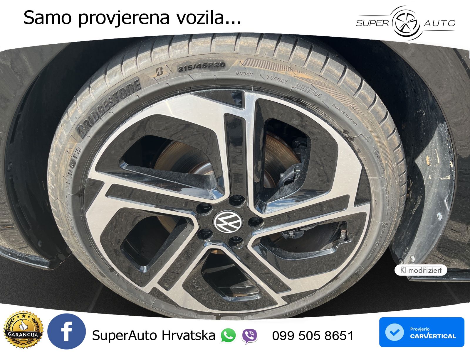 Volkswagen ID.3 GTX Performance 84 kWh (326 KS) LED+GR SJED+ACC