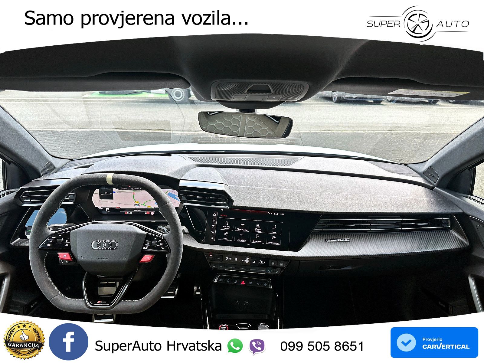 Audi RS3 Sportback 2.5 TFSI (400 KS) quattro S tronic LED+GR SJED+ACC