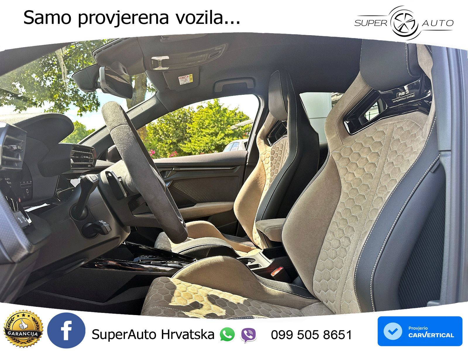 Audi RS3 Sportback 2.5 TFSI (400 KS) quattro S tronic LED+GR SJED+ACC