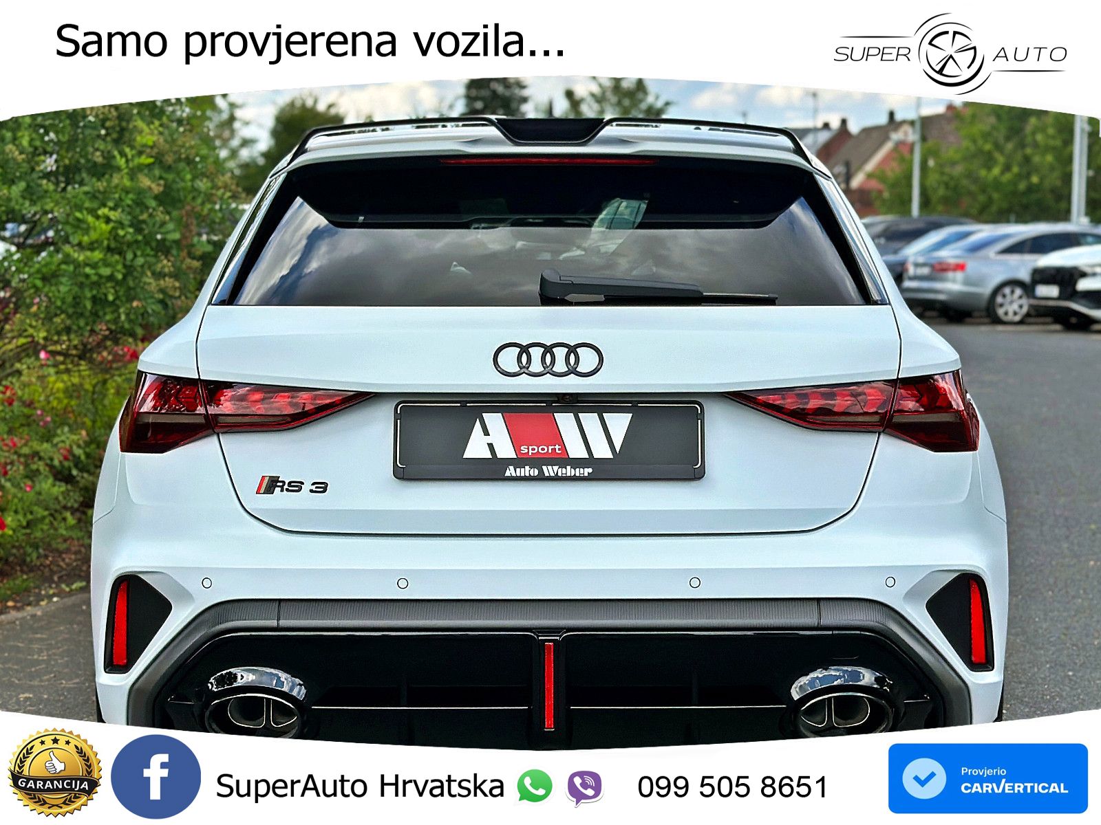 Audi RS3 Sportback 2.5 TFSI (400 KS) quattro S tronic LED+GR SJED+ACC