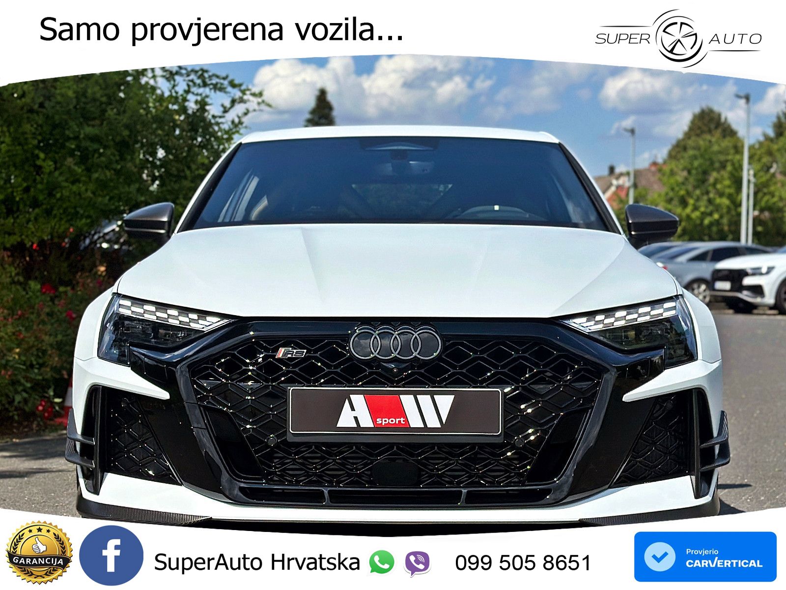 Audi RS3 Sportback 2.5 TFSI (400 KS) quattro S tronic LED+GR SJED+ACC