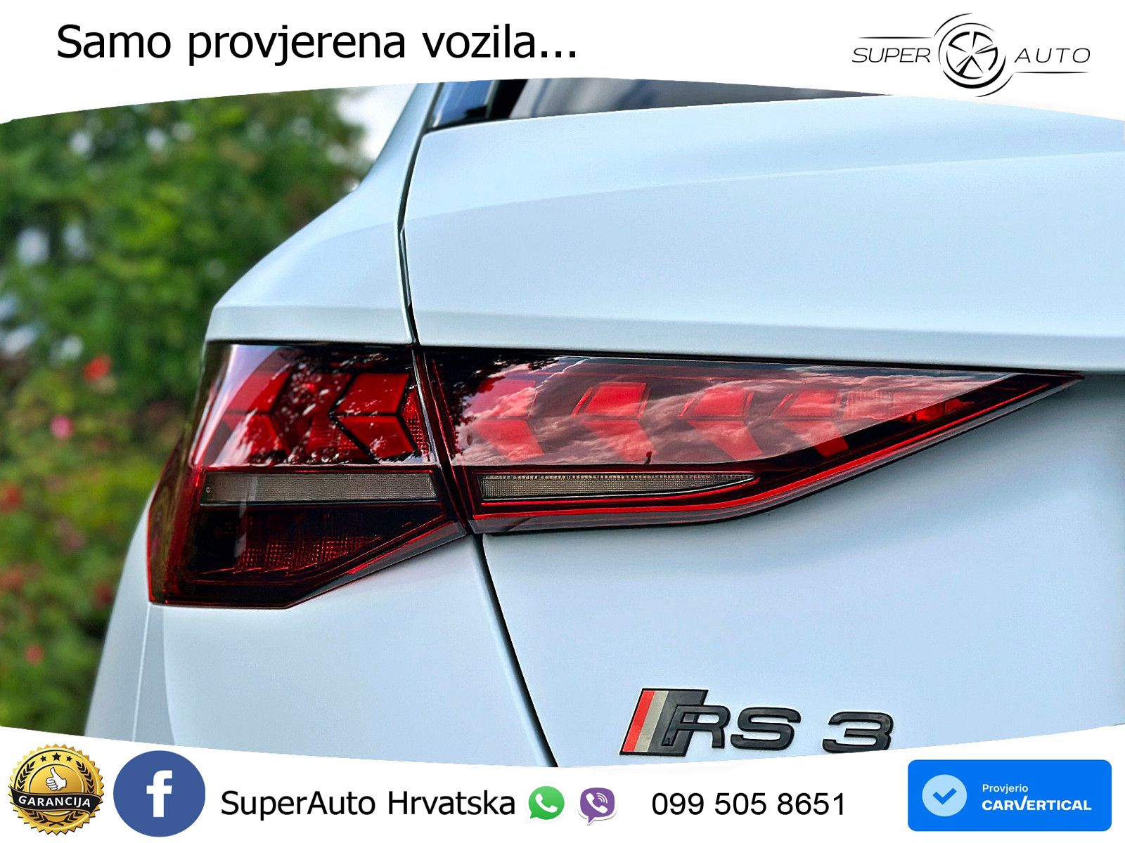 Audi RS3 Sportback 2.5 TFSI (400 KS) quattro S tronic LED+GR SJED+ACC