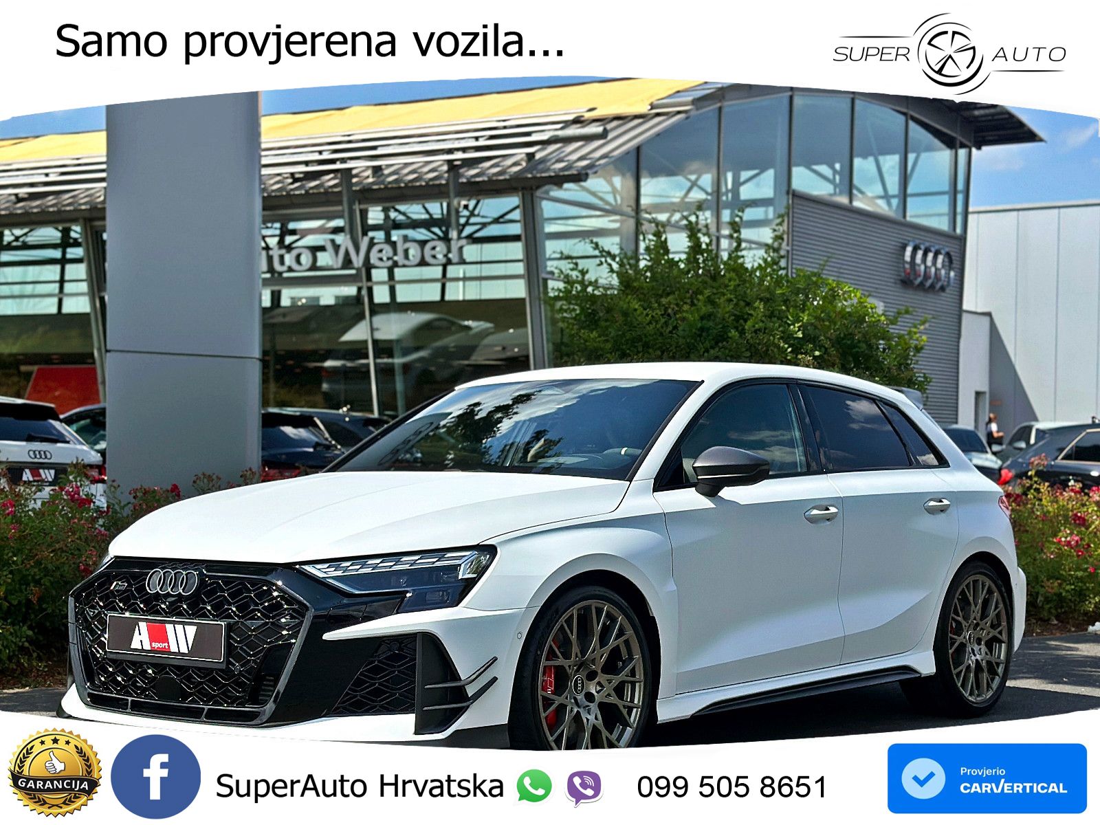 Audi RS3 Sportback 2.5 TFSI (400 KS) quattro S tronic LED+GR SJED+ACC