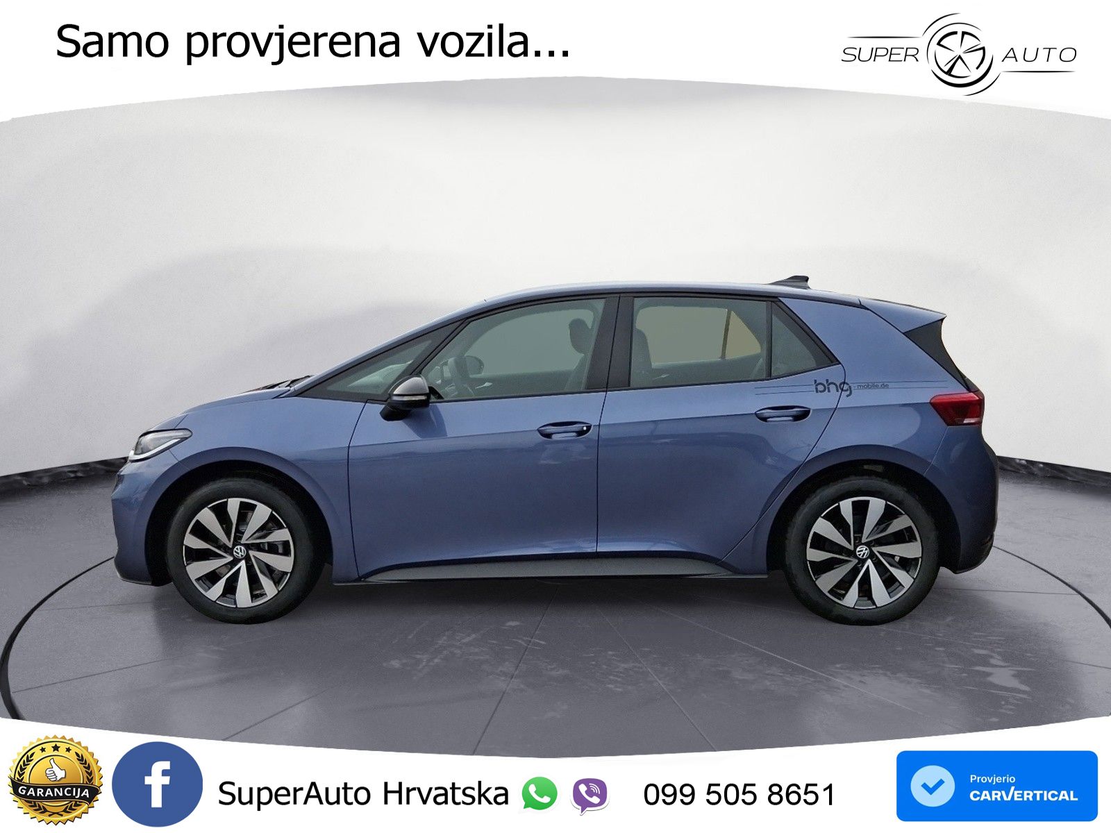 Volkswagen ID.3 50 kWh (170 KS)