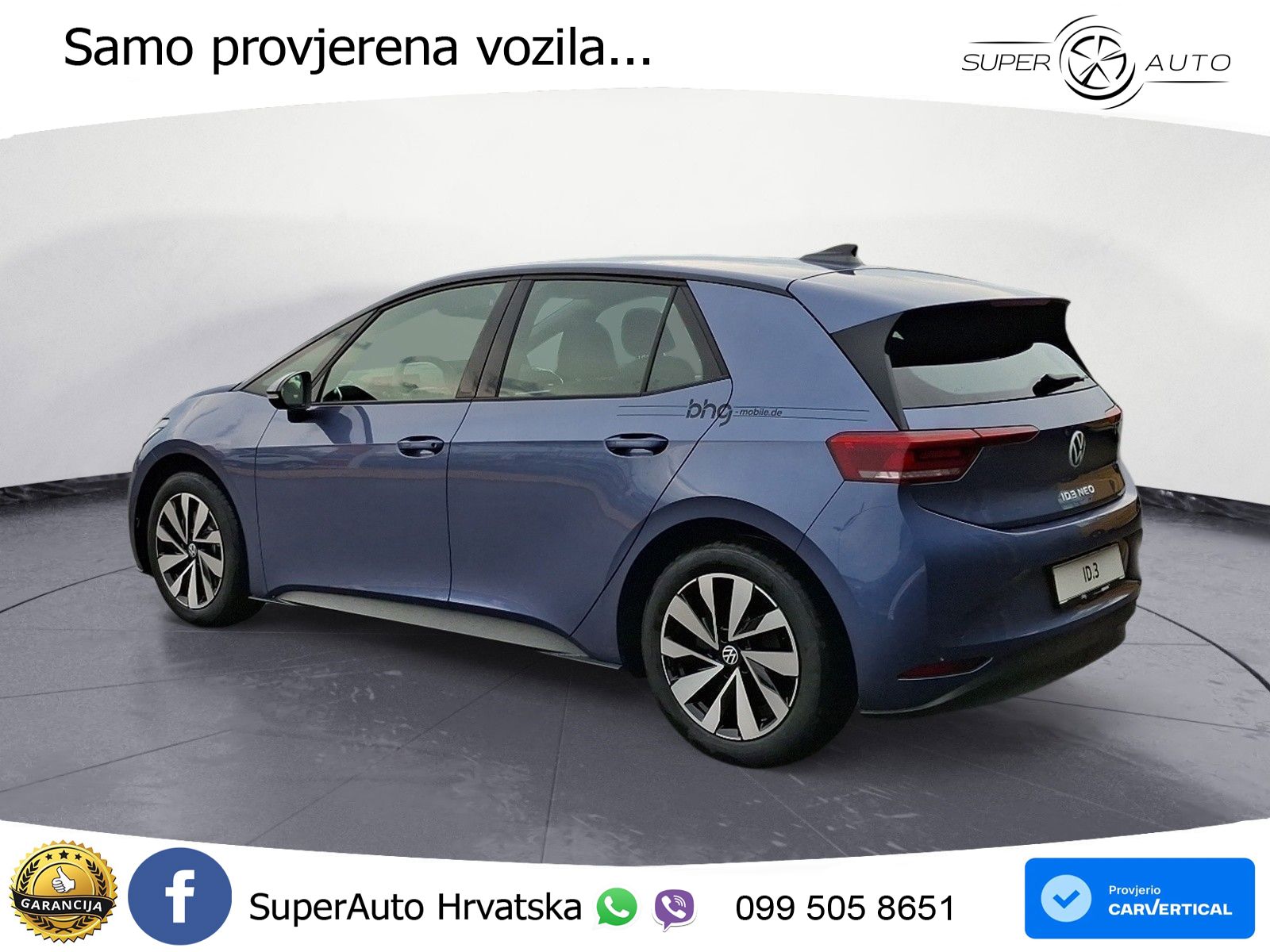 Volkswagen ID.3 50 kWh (170 KS)