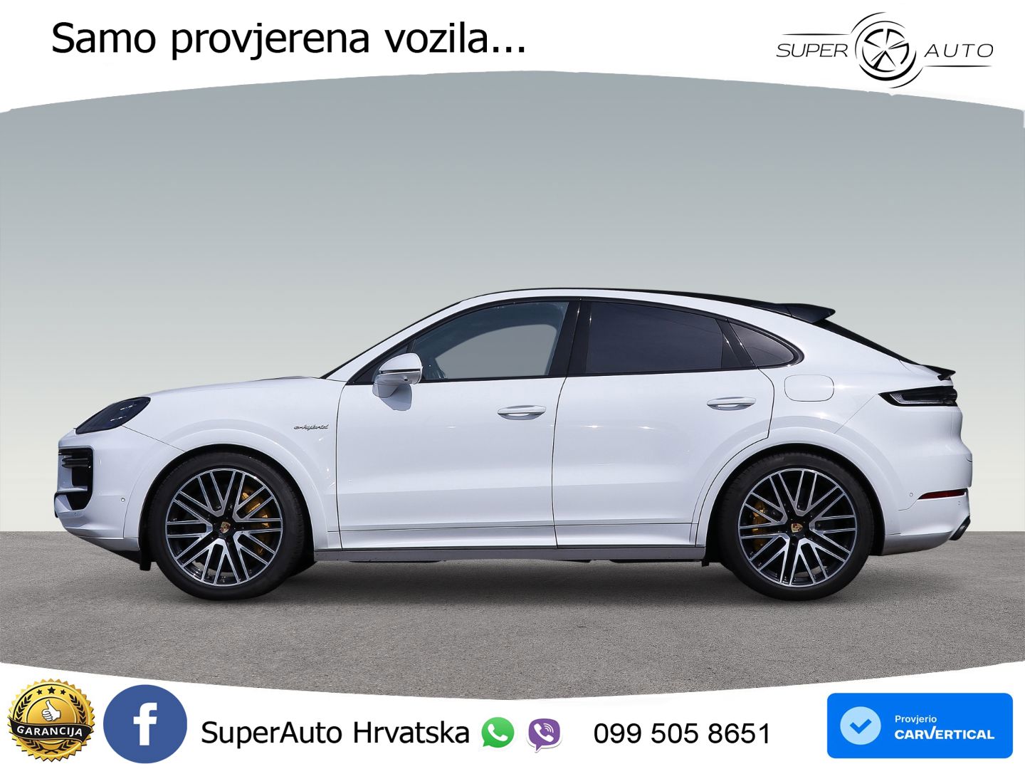 Porsche Cayenne Coupe Turbo 4.0 V8 (739 KS) E-Hybrid Tiptronic S