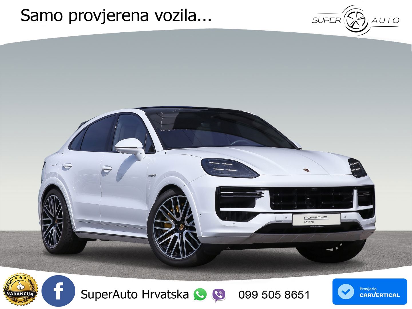 Porsche Cayenne Coupe Turbo 4.0 V8 (739 KS) E-Hybrid Tiptronic S