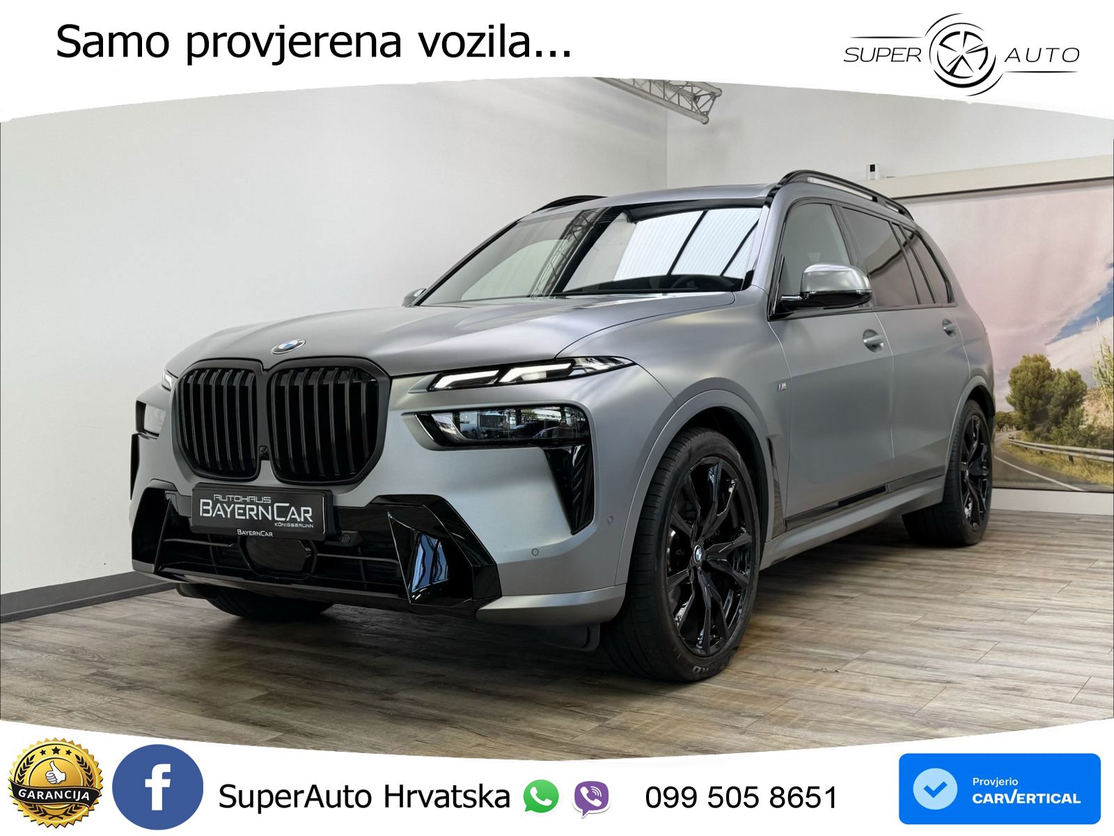 BMW X7 40d (352 KS) xDrive Steptronic M Sport LED+GR SJED+ACC