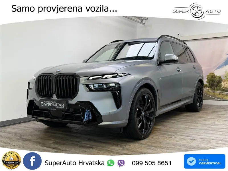 BMW X7 40d (352 KS) xDrive Steptronic M Sport LED+GR SJED+ACC