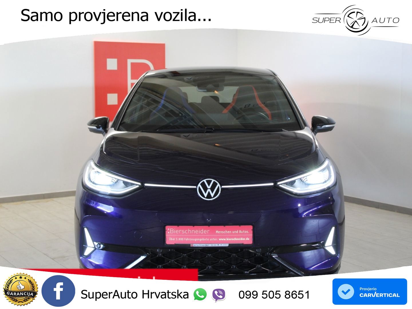 Volkswagen ID.3 GTX Performance 84 kWh (326 KS)