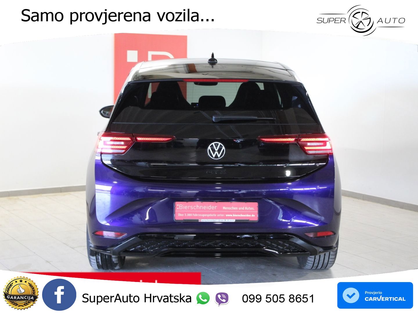 Volkswagen ID.3 GTX Performance 84 kWh (326 KS)