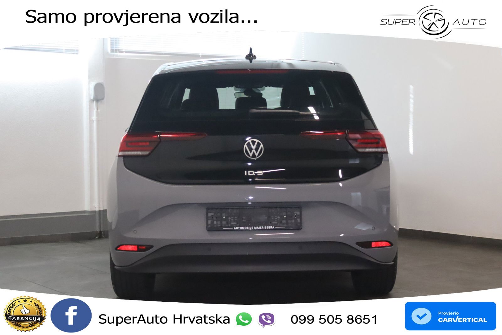 Volkswagen ID.3 Pro 62 kWh (204 KS)