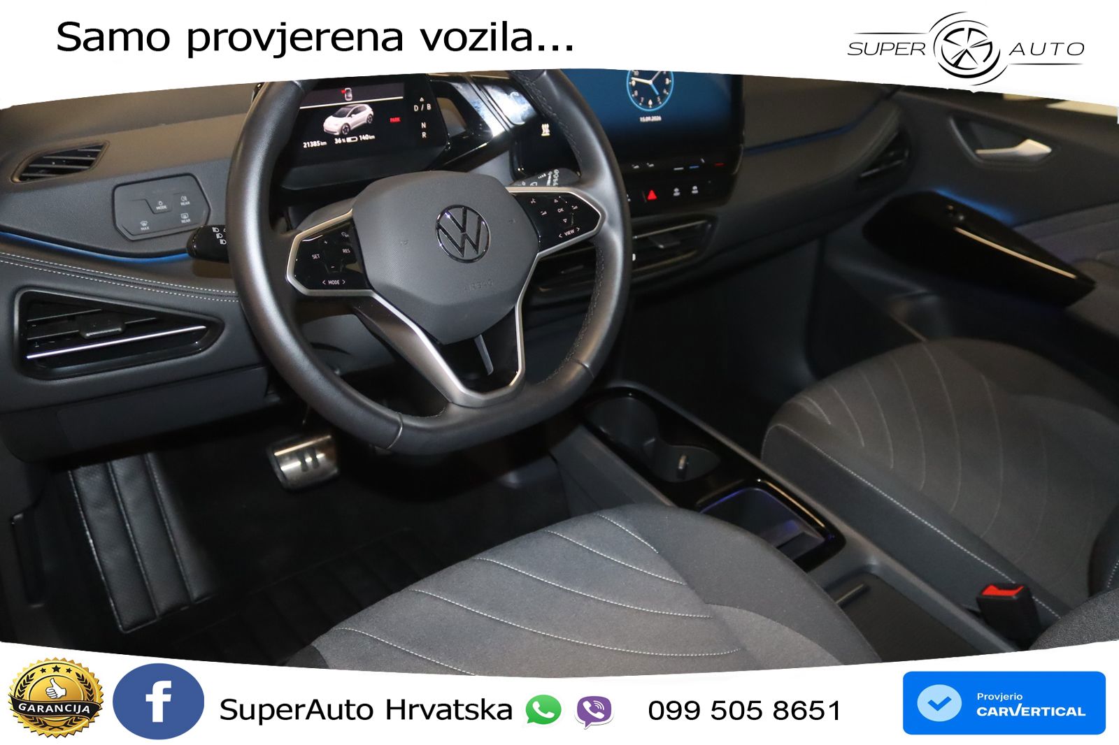Volkswagen ID.3 Pro 62 kWh (204 KS)