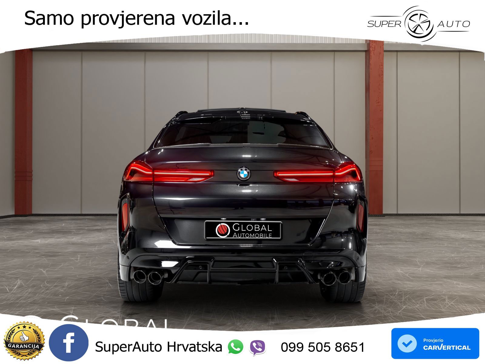 BMW X6 M Competition 4.4 V8 (625 KS) xDrive Steptronic LED+GR SJED+ACC