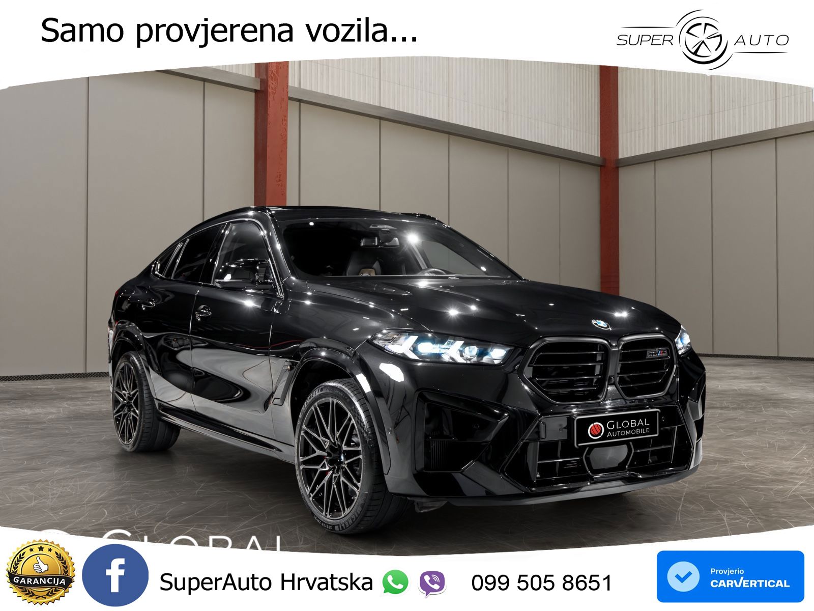 BMW X6 M Competition 4.4 V8 (625 KS) xDrive Steptronic LED+GR SJED+ACC