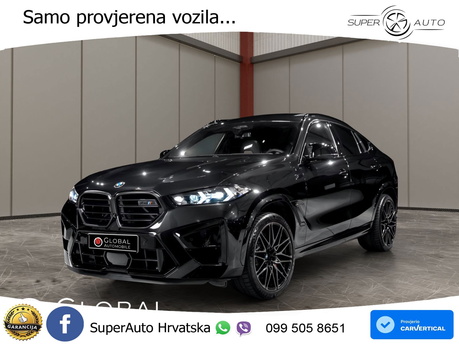 BMW X6 M Competition 4.4 V8 (625 KS) xDrive Steptronic LED+GR SJED+ACC
