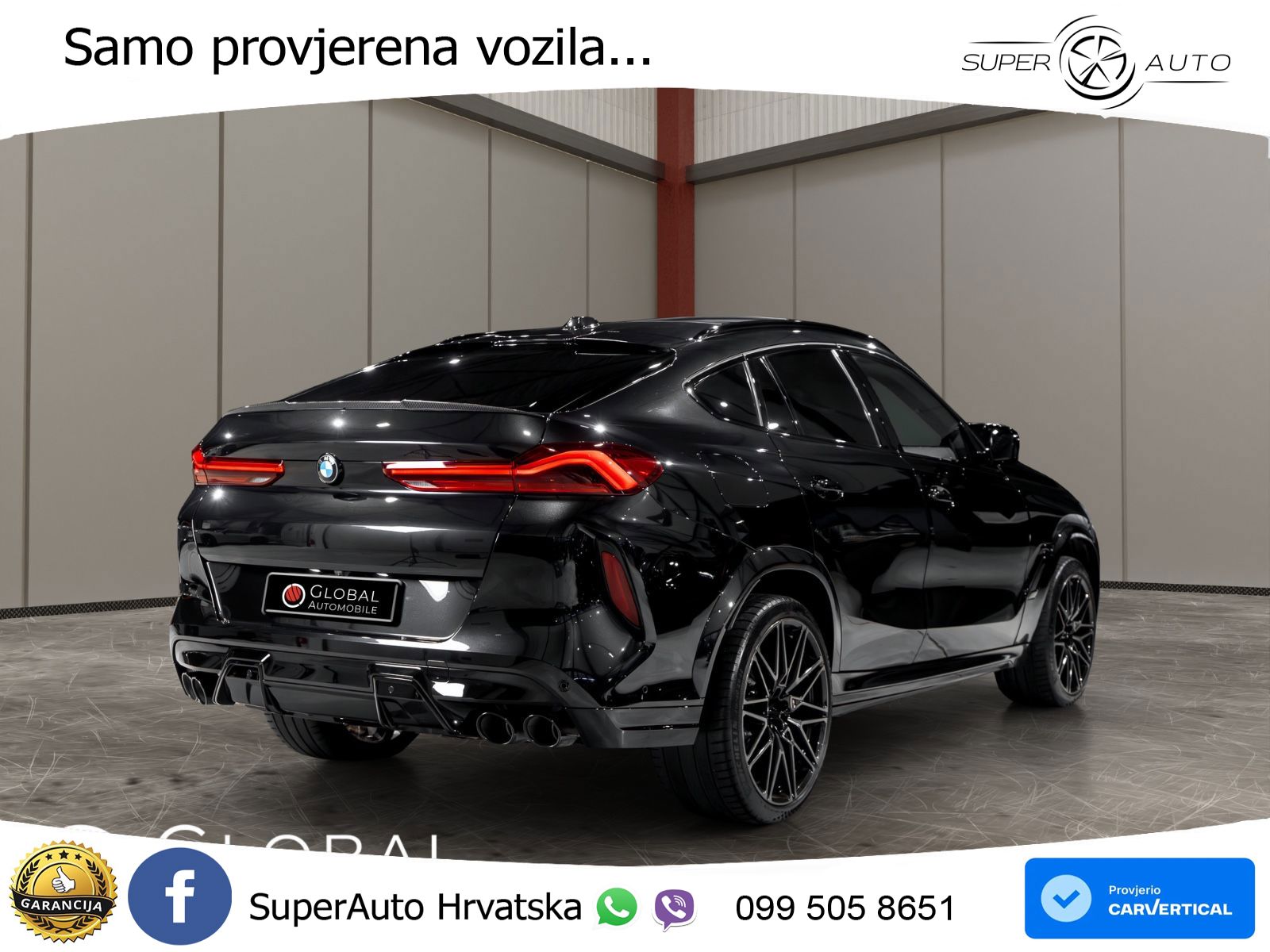 BMW X6 M Competition 4.4 V8 (625 KS) xDrive Steptronic LED+GR SJED+ACC