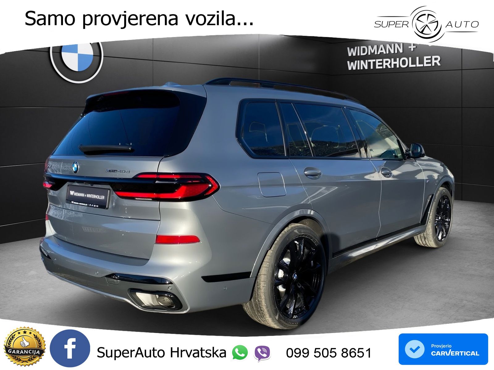 BMW X7 40d (352 KS) xDrive Steptronic M Sport LED+GR SJED+ACC