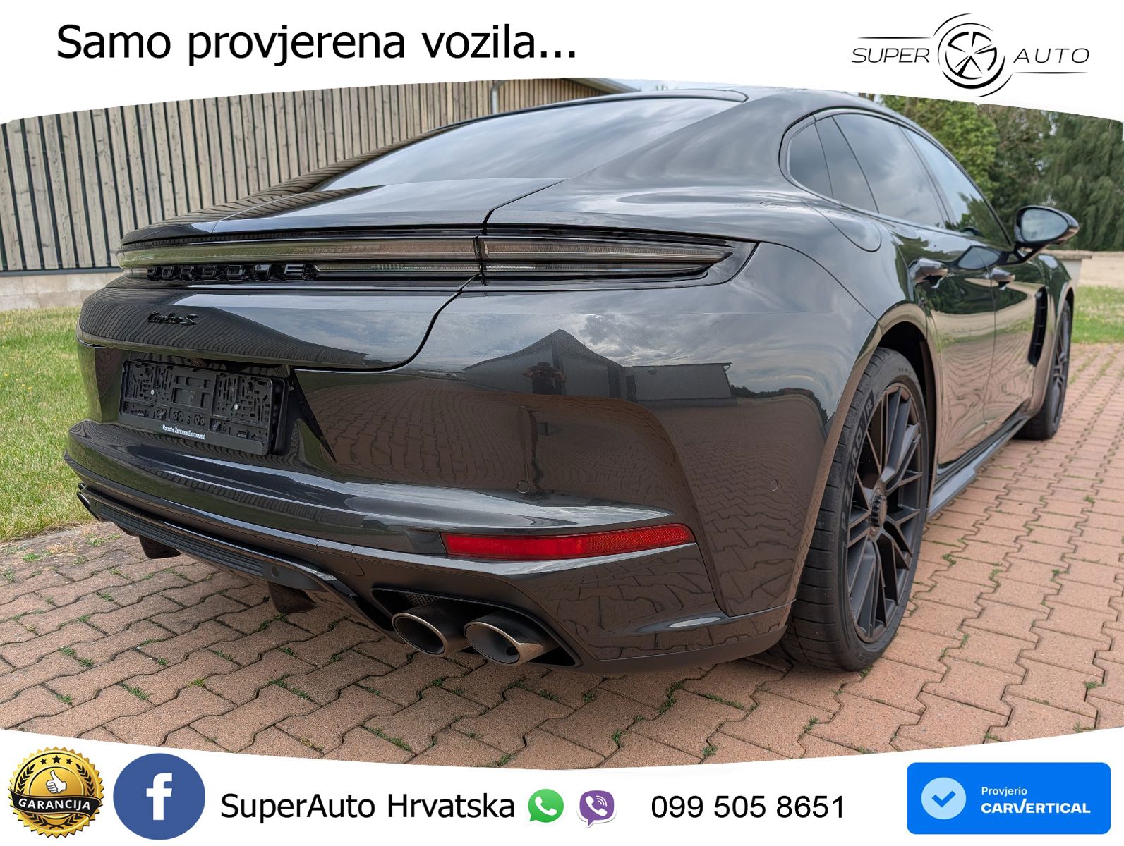 Porsche Panamera Turbo S 4.0 V8 (782 KS) E-Hybrid PDK LED+GR SJED+ACC
