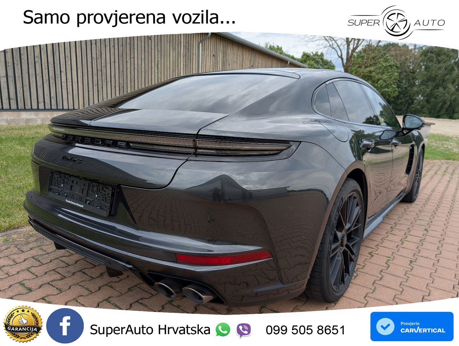 Porsche Panamera Turbo S 4.0 V8 (782 KS) E-Hybrid PDK LED+GR SJED+ACC