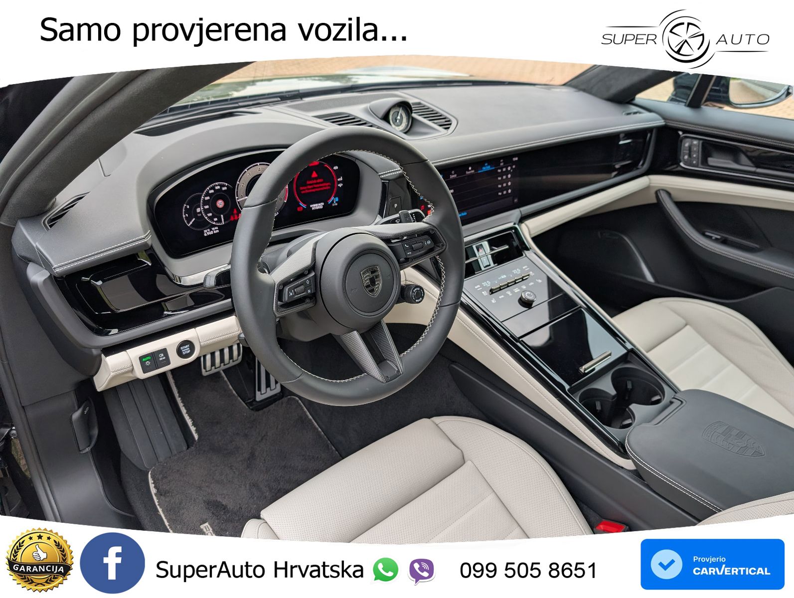 Porsche Panamera Turbo S 4.0 V8 (782 KS) E-Hybrid PDK LED+GR SJED+ACC