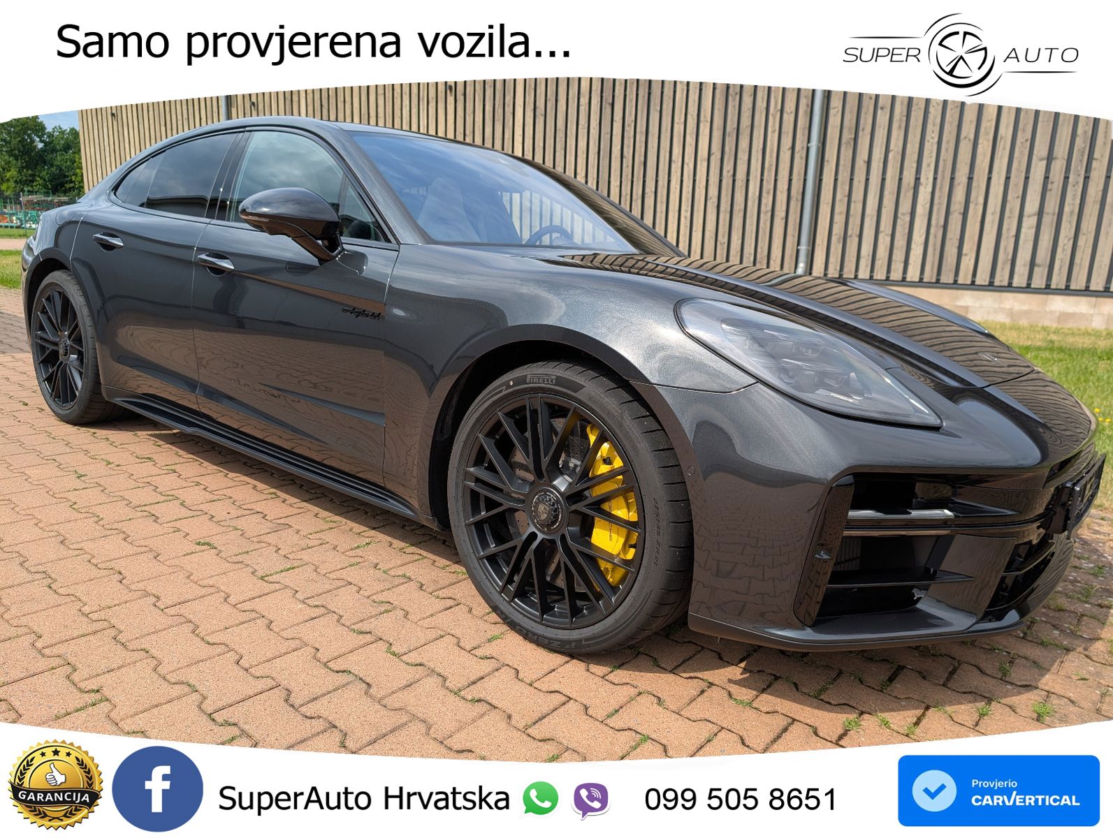 Porsche Panamera Turbo S 4.0 V8 (782 KS) E-Hybrid PDK LED+GR SJED+ACC