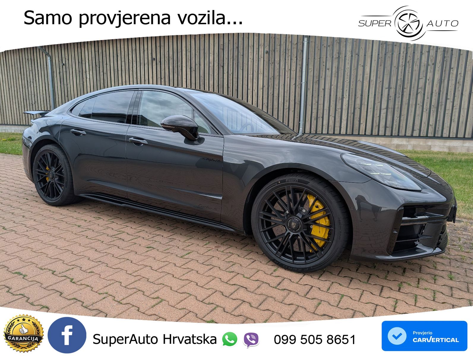 Porsche Panamera Turbo S 4.0 V8 (782 KS) E-Hybrid PDK LED+GR SJED+ACC