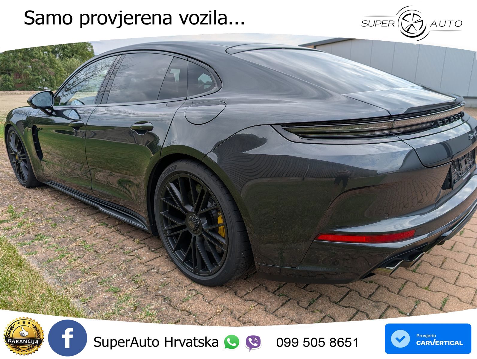 Porsche Panamera Turbo S 4.0 V8 (782 KS) E-Hybrid PDK LED+GR SJED+ACC