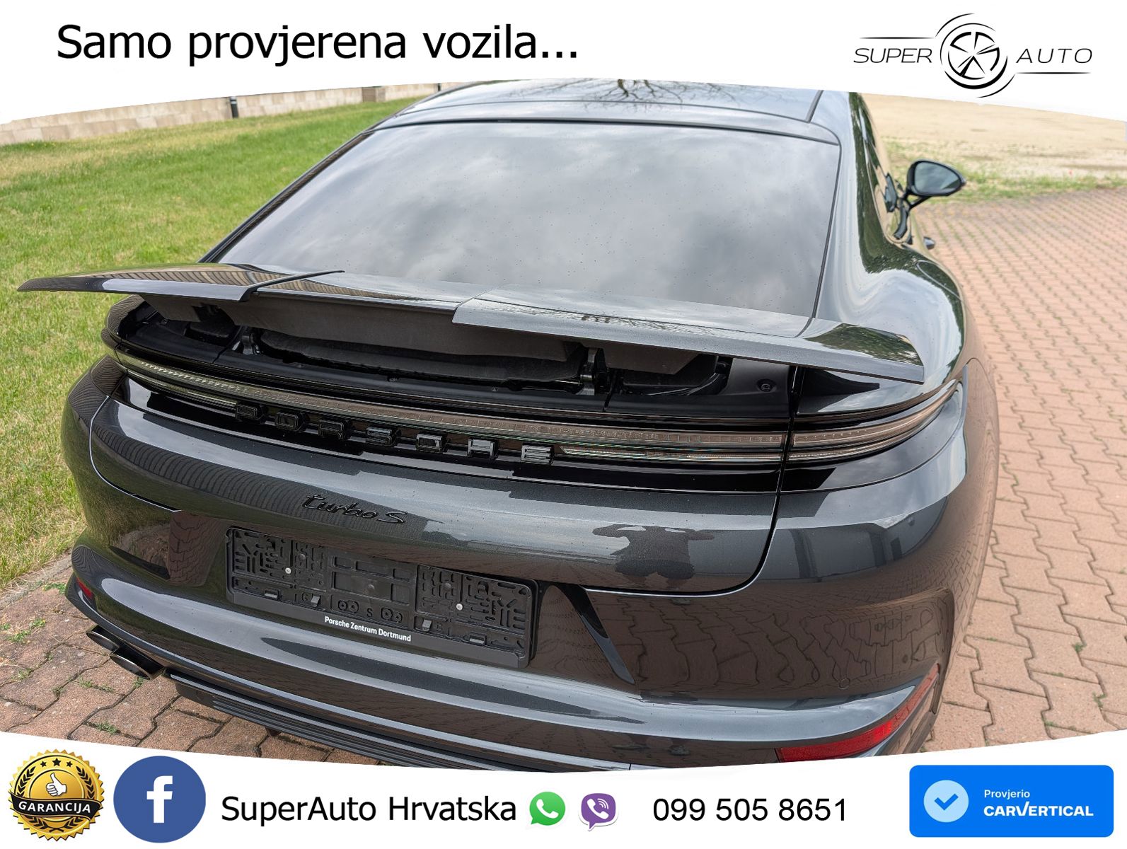 Porsche Panamera Turbo S 4.0 V8 (782 KS) E-Hybrid PDK LED+GR SJED+ACC