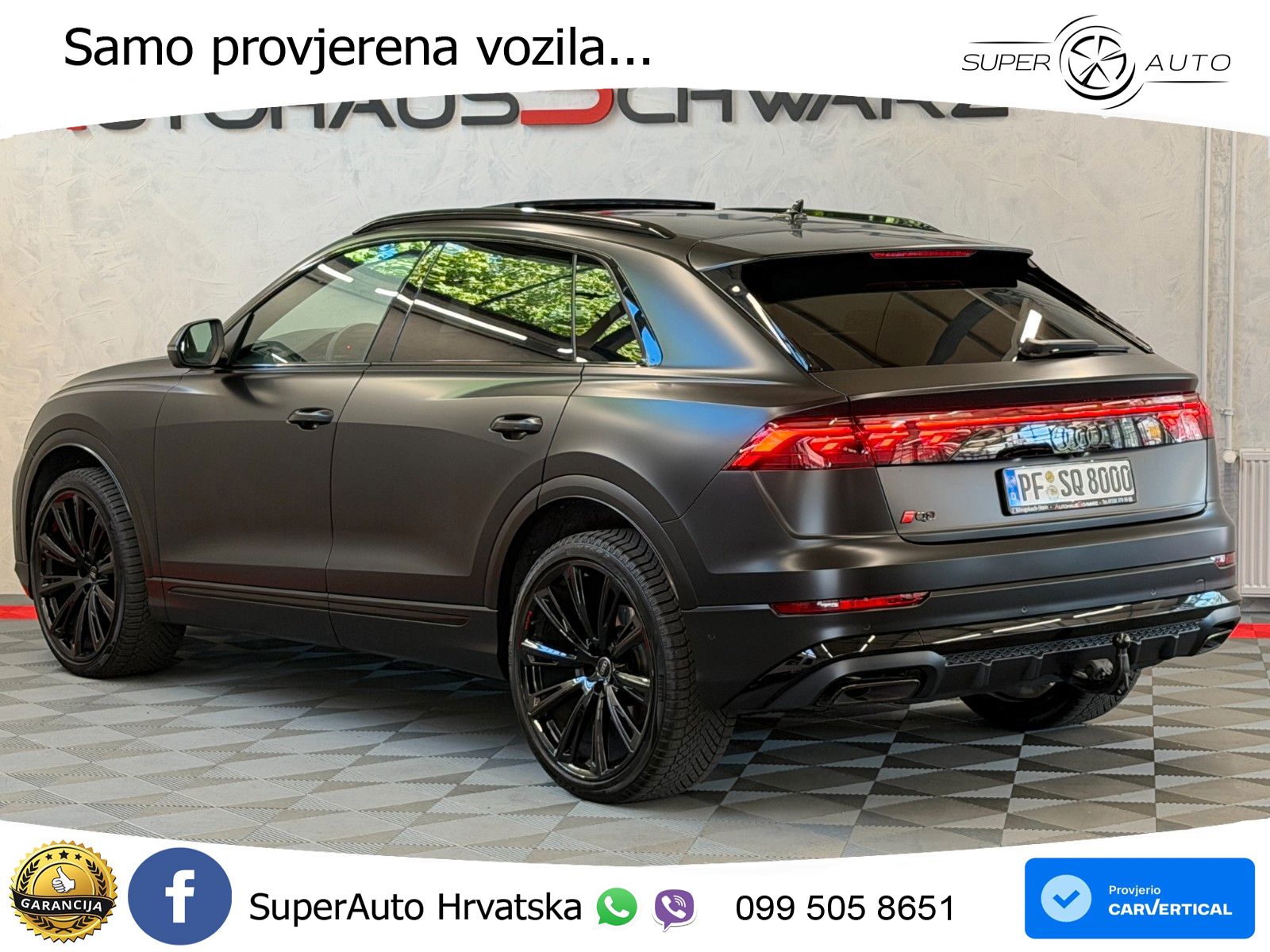Audi Q8 50 TDI V6 (286 KS) quattro Tiptronic