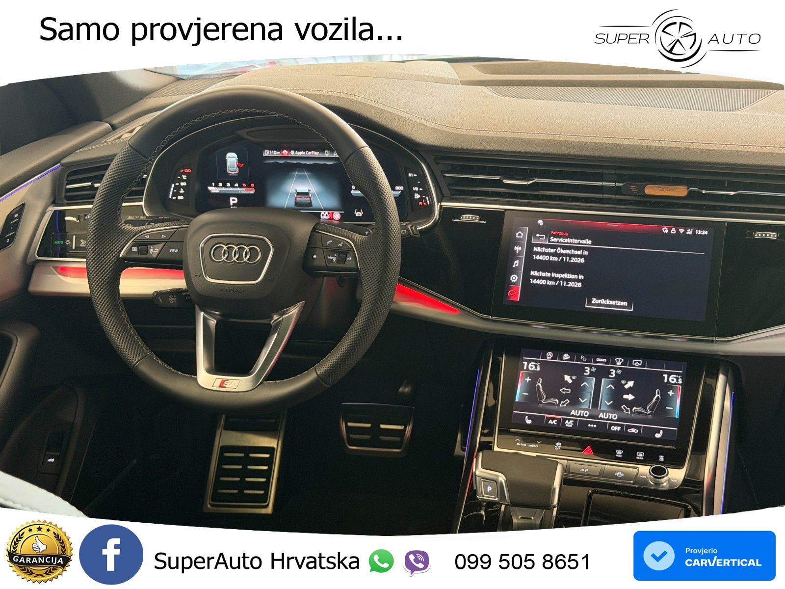 Audi Q8 50 TDI V6 (286 KS) quattro Tiptronic