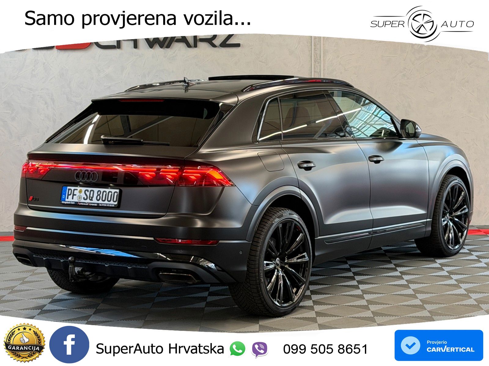 Audi Q8 50 TDI V6 (286 KS) quattro Tiptronic