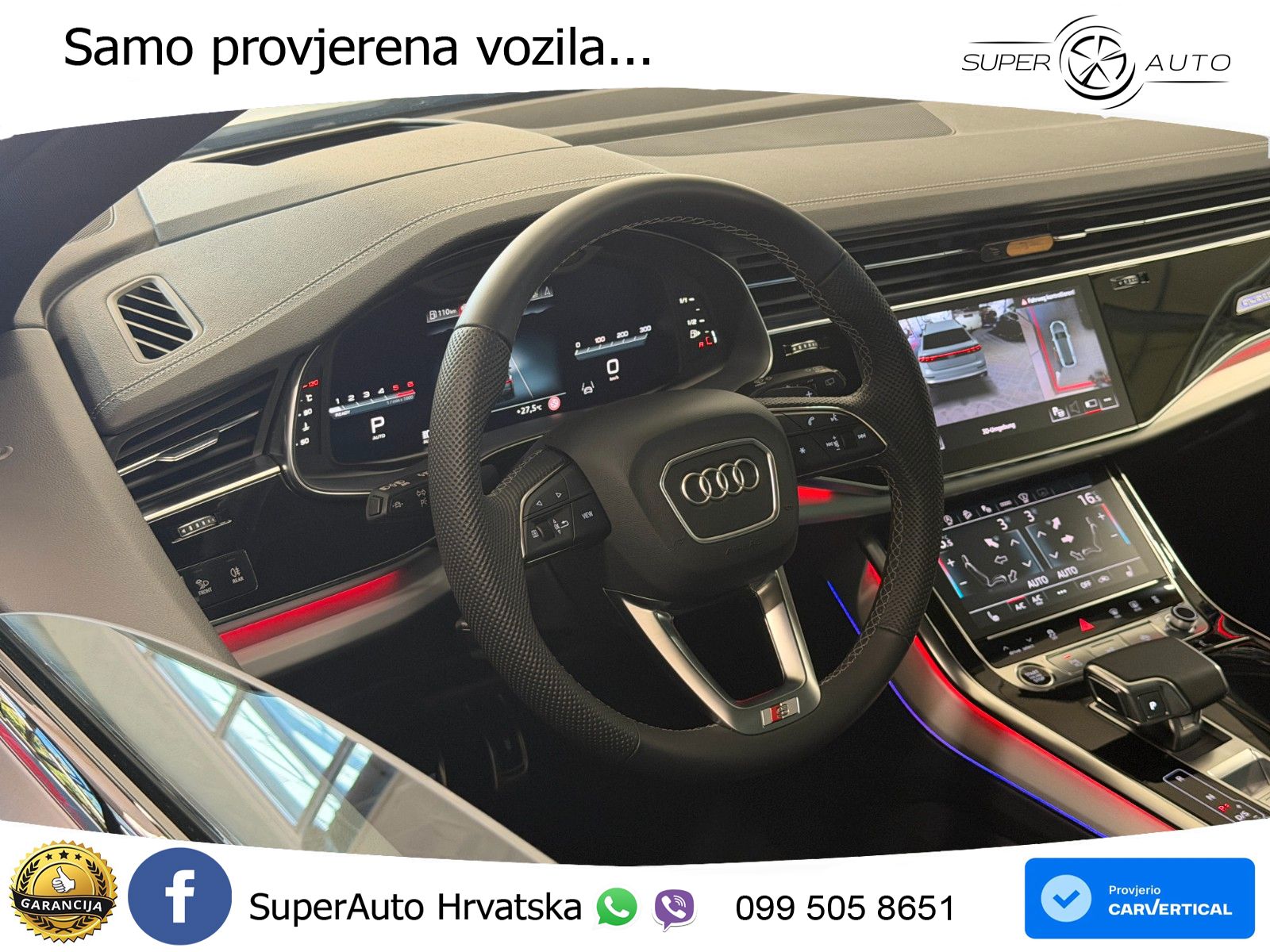 Audi Q8 50 TDI V6 (286 KS) quattro Tiptronic