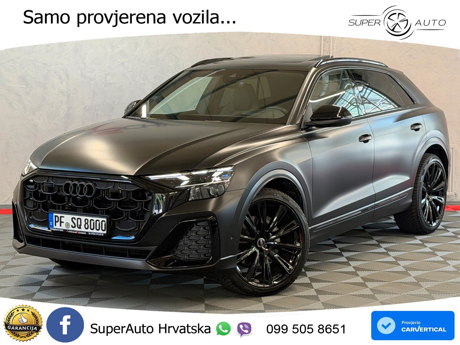 Audi Q8 50 TDI V6 (286 KS) quattro Tiptronic