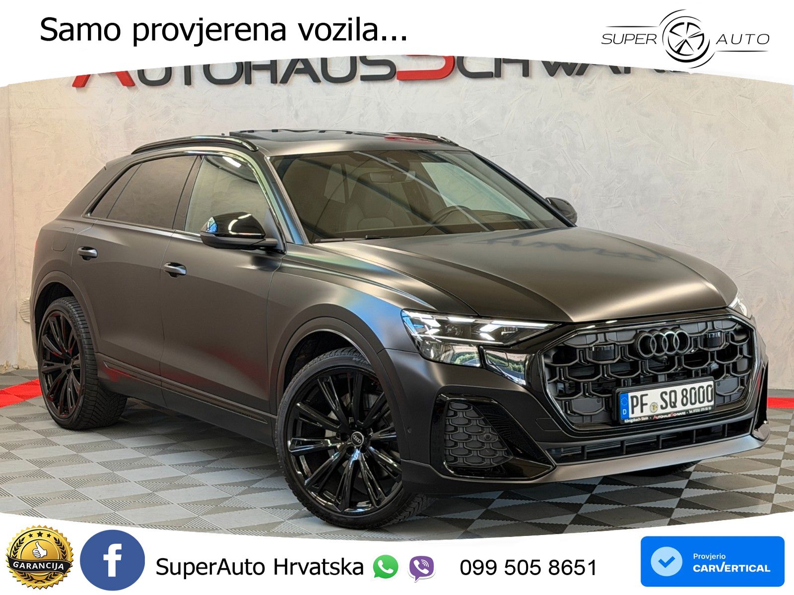 Audi Q8 50 TDI V6 (286 KS) quattro Tiptronic
