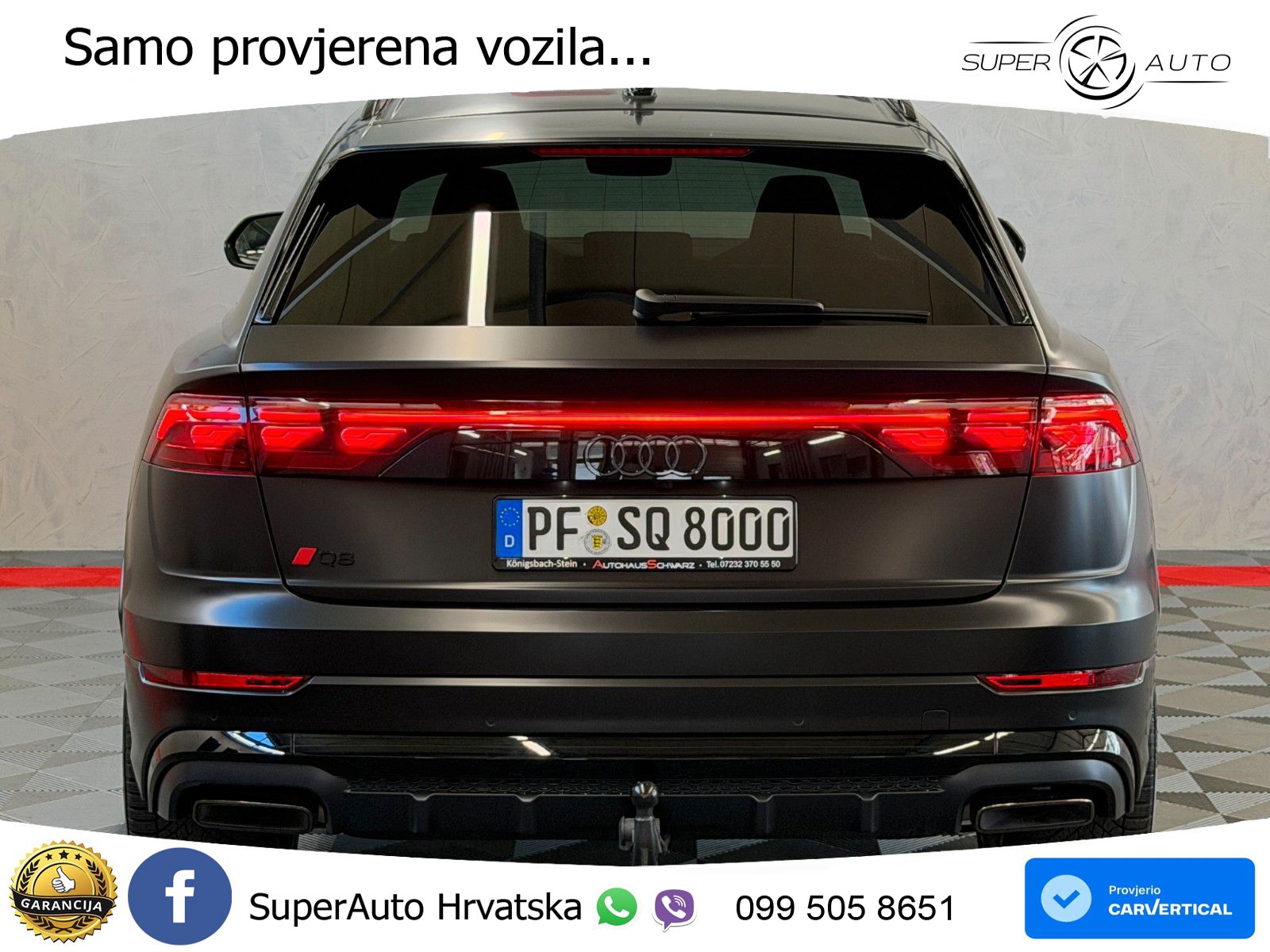 Audi Q8 50 TDI V6 (286 KS) quattro Tiptronic
