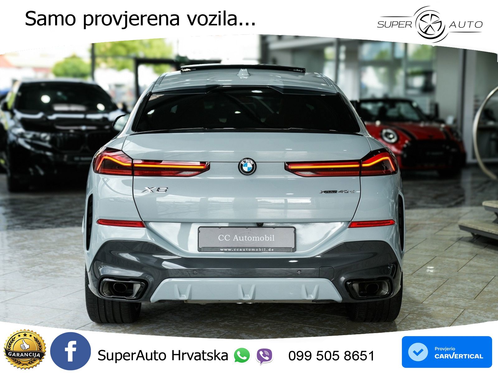 BMW X6 40d (352 KS) xDrive Steptronic M Sport LED+GR SJED+ACC