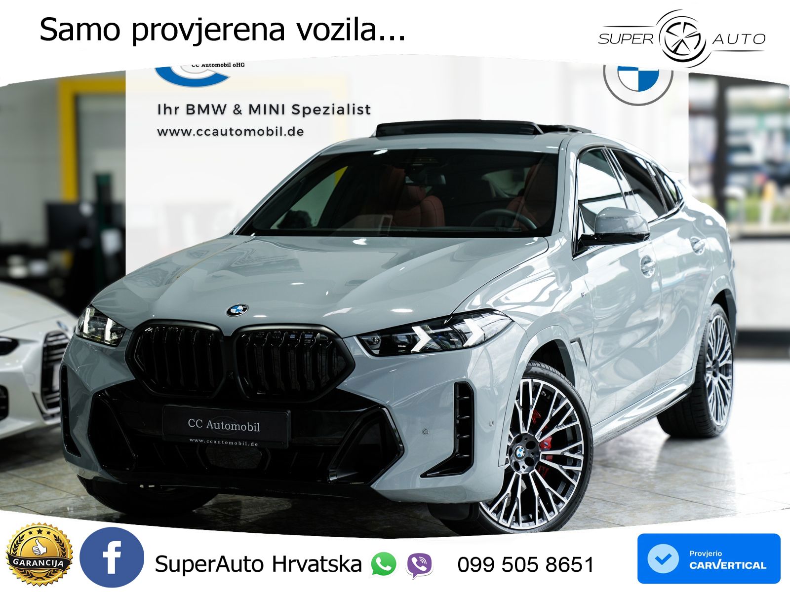 BMW X6 40d (352 KS) xDrive Steptronic M Sport LED+GR SJED+ACC