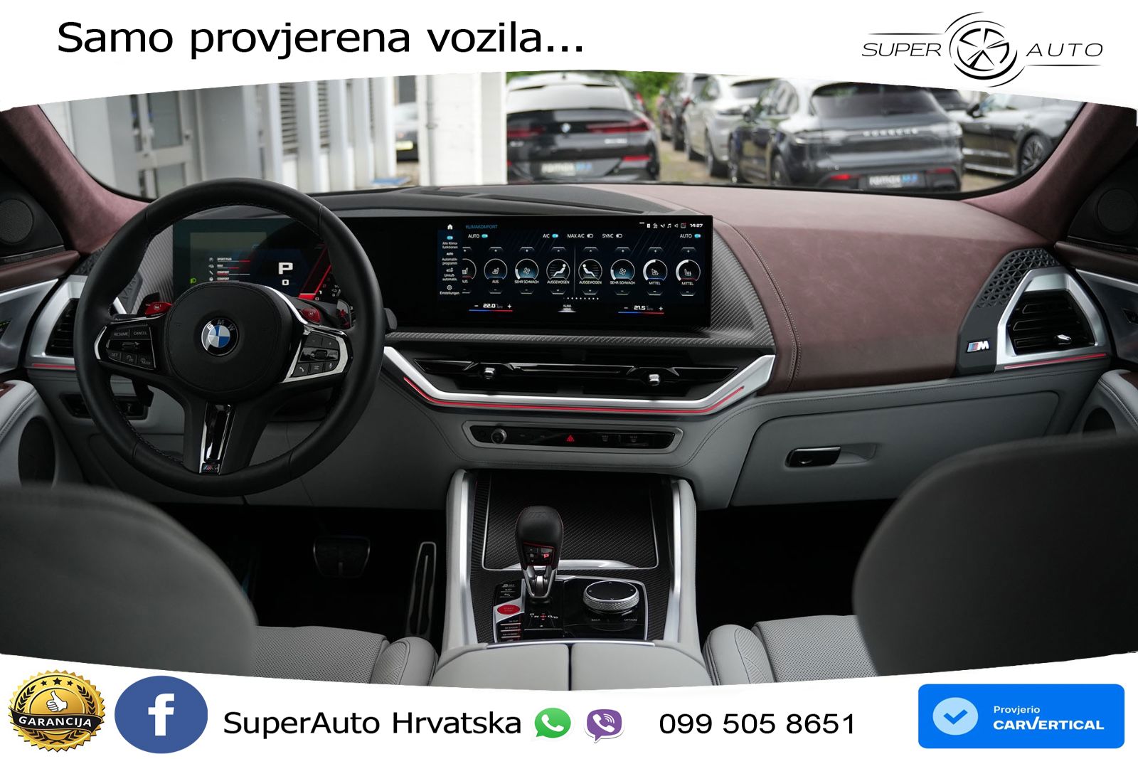 BMW XM 4.4 V8 (653 KS) xDrive Steptronic LED+GR SJED+ACC