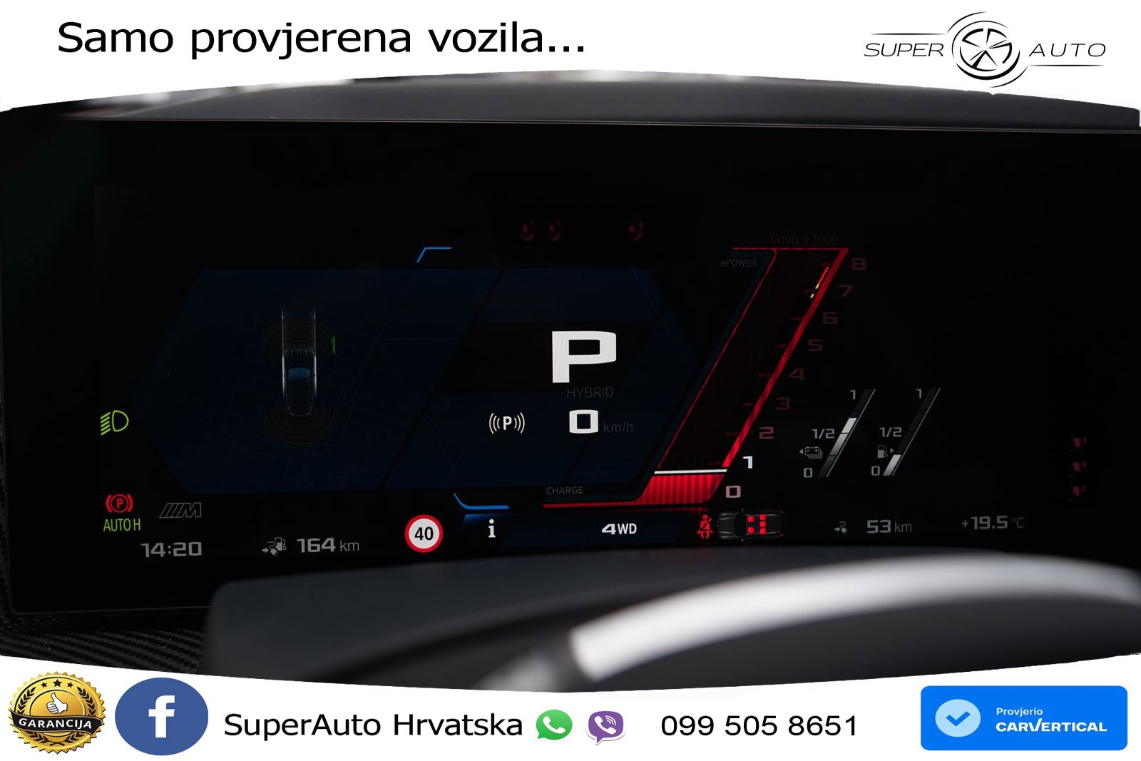 BMW XM 4.4 V8 (653 KS) xDrive Steptronic LED+GR SJED+ACC
