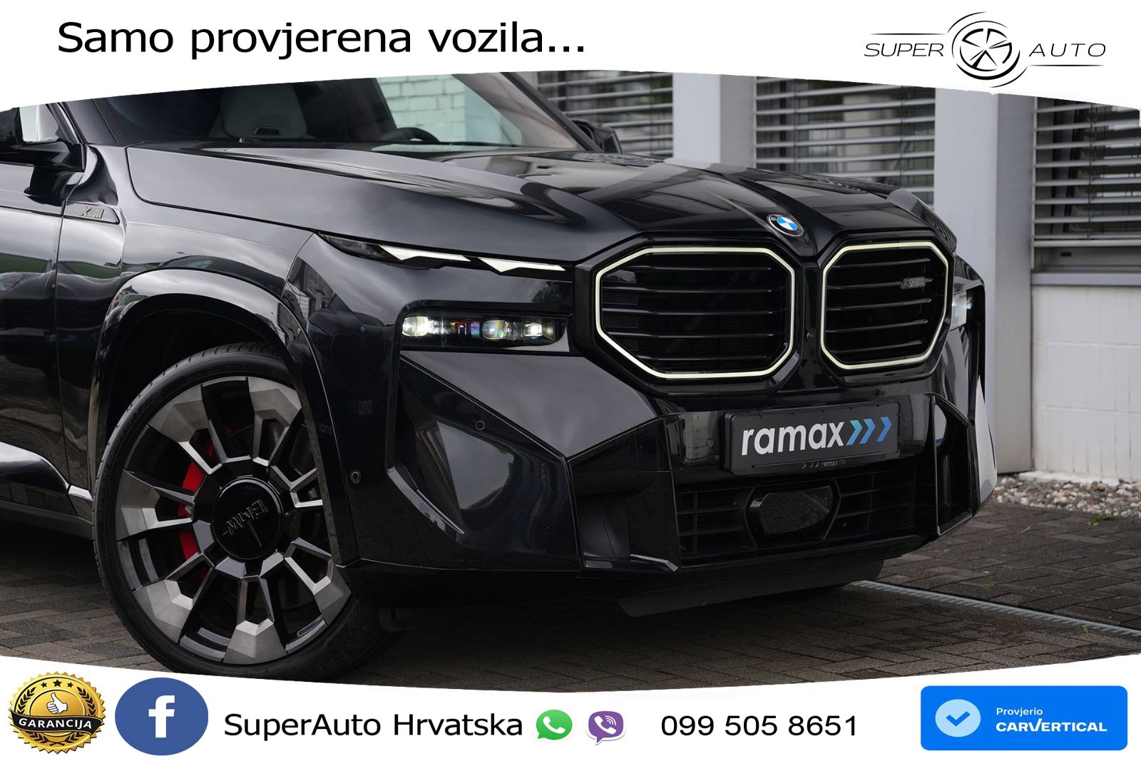 BMW XM 4.4 V8 (653 KS) xDrive Steptronic LED+GR SJED+ACC