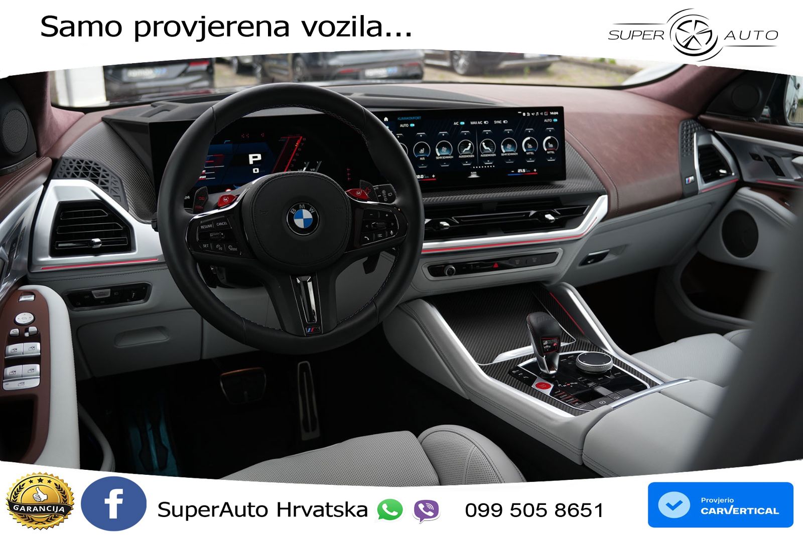 BMW XM 4.4 V8 (653 KS) xDrive Steptronic LED+GR SJED+ACC