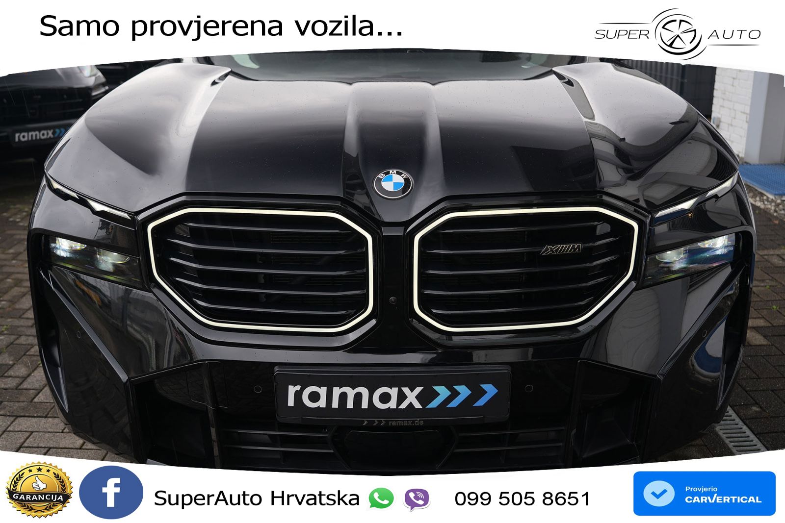 BMW XM 4.4 V8 (653 KS) xDrive Steptronic LED+GR SJED+ACC