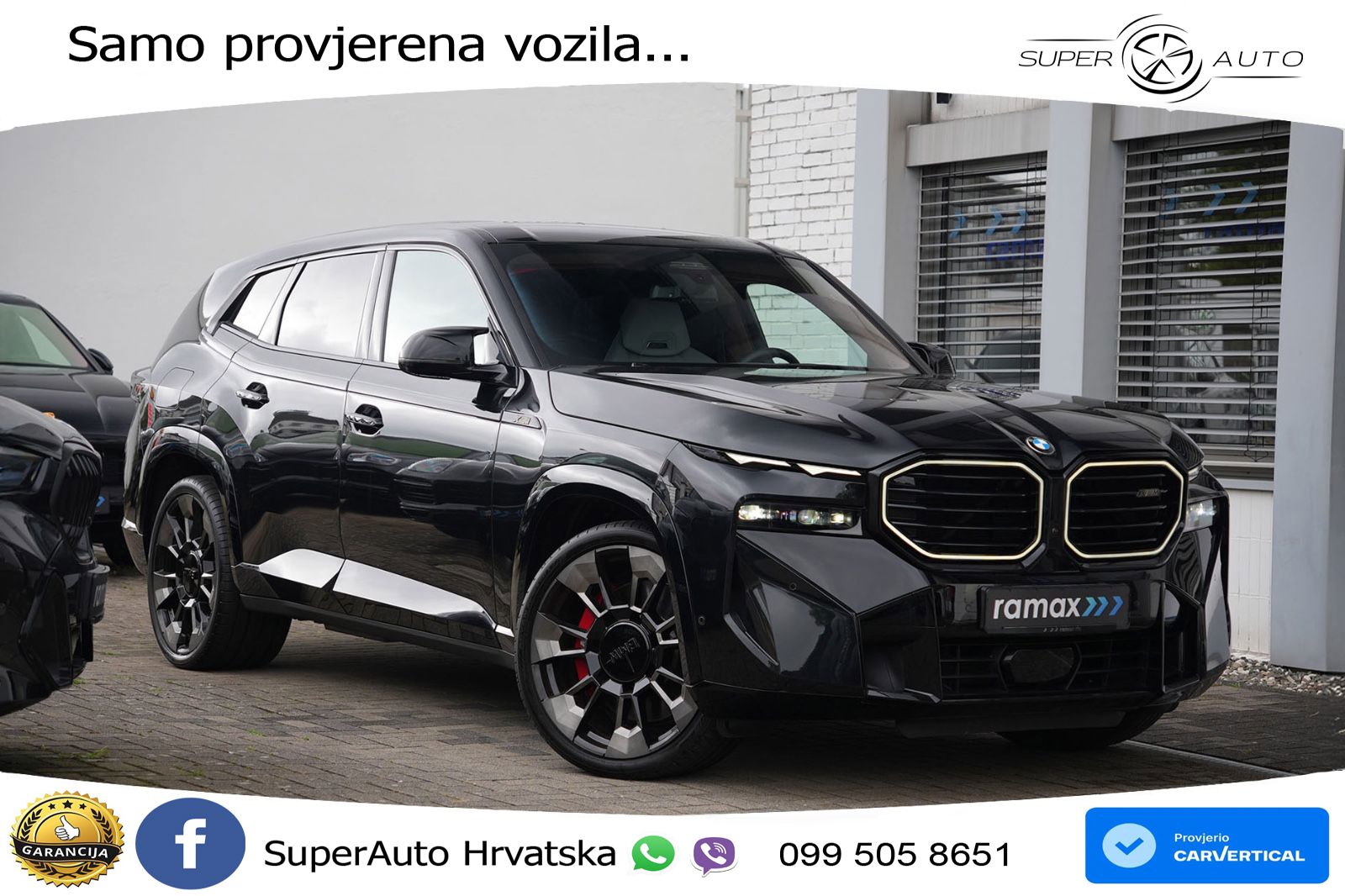 BMW XM 4.4 V8 (653 KS) xDrive Steptronic LED+GR SJED+ACC