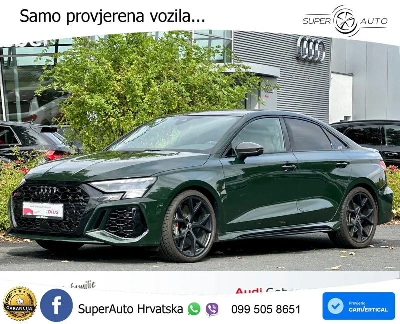 Audi RS3 Sedan 2.5 TFSI (400 KS) quattro S tronic LED+GR SJED+ACC